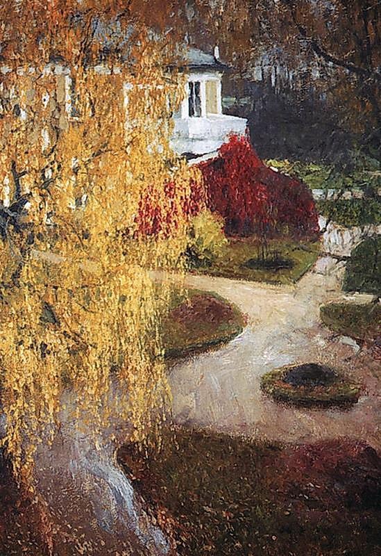 Golden Leaves by Igor Grabar