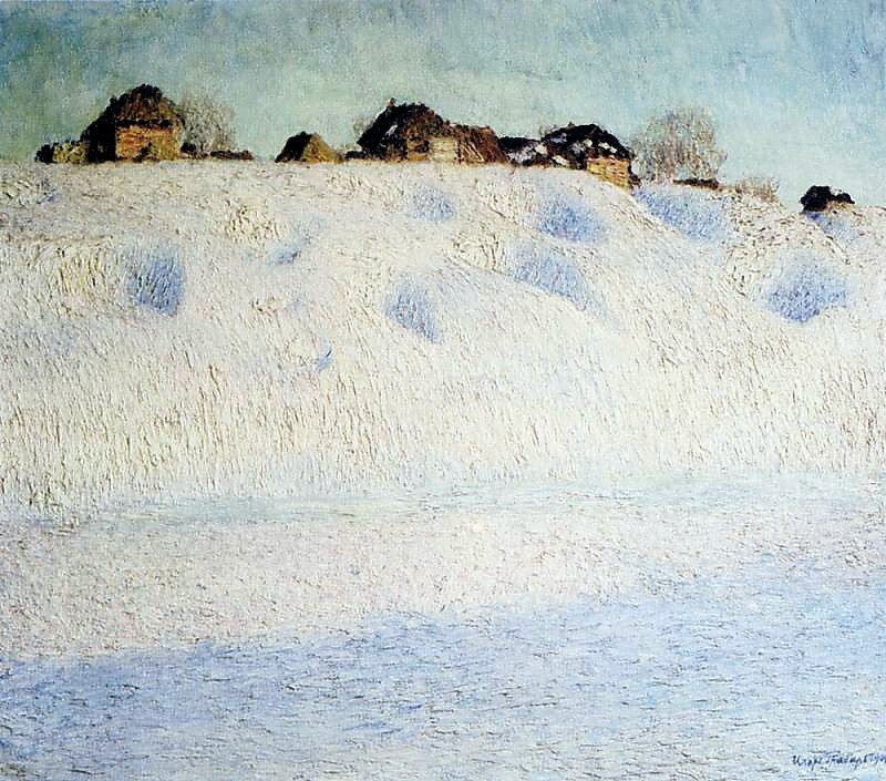 Snowdrifts by Igor Grabar