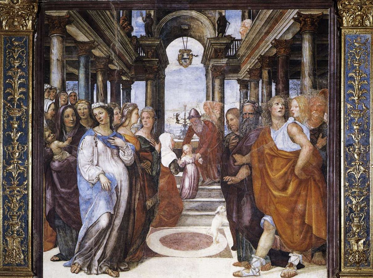 The Presentation of the Virgin in the Temple by Il Sodoma