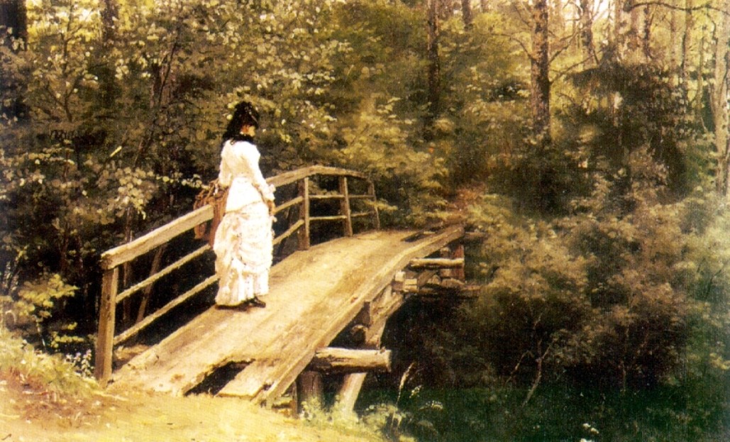 Bridge in Abramtsevo by Ilya Repin