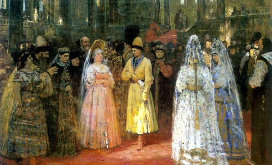 Choosing a Bride for a Grand Duke by Ilya Repin