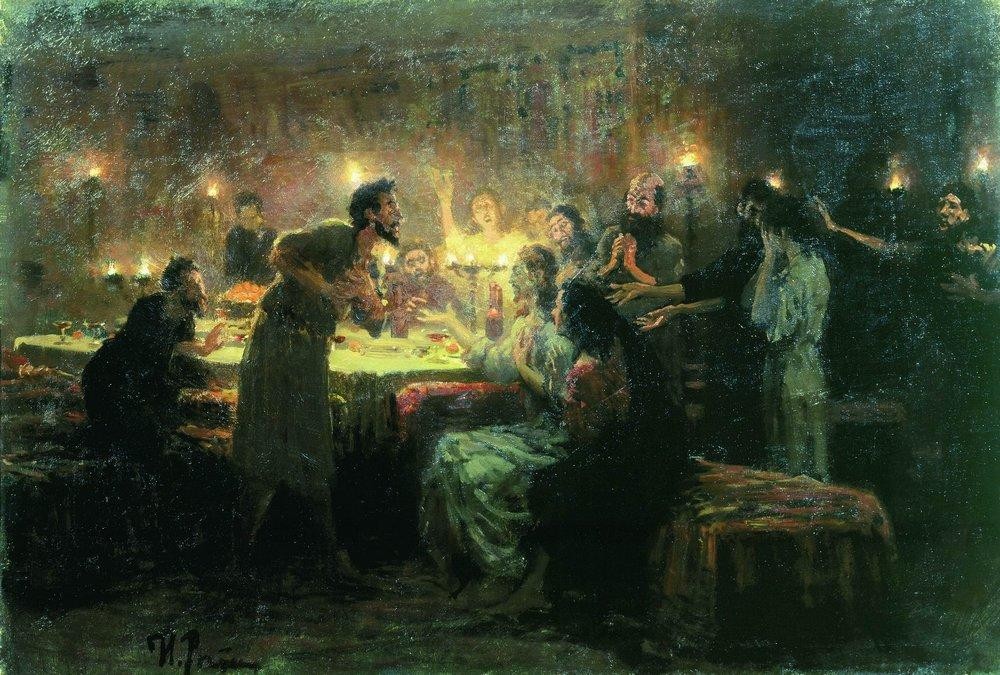 Even if all falls away, I will not by Ilya Repin