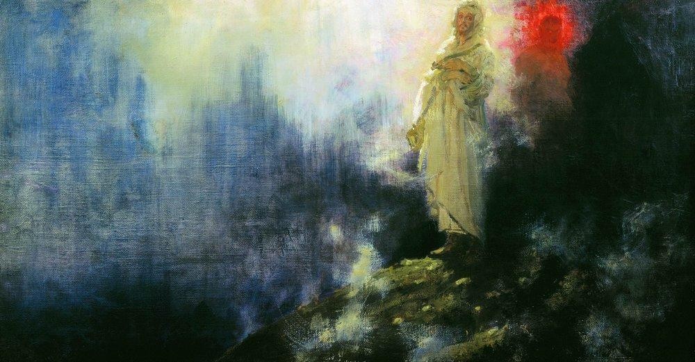 Follow me, Satan by Ilya Repin