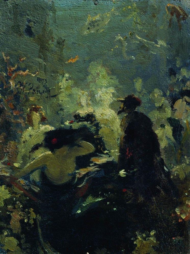 Sadko in the Underwater Kingdom by Ilya Repin