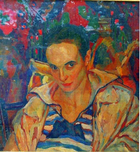 Portrait of Lola Schmierer Roth by Ion Theodorescu-Sion