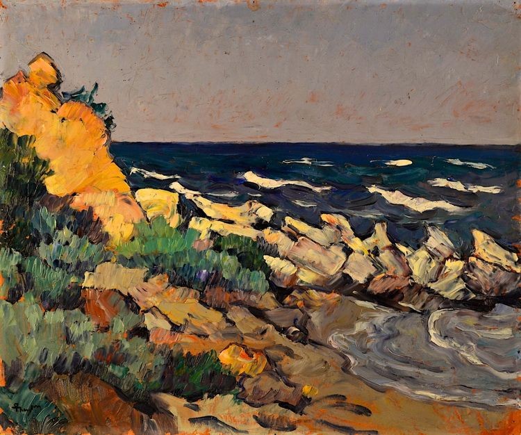 Seashore by Ion Theodorescu-Sion