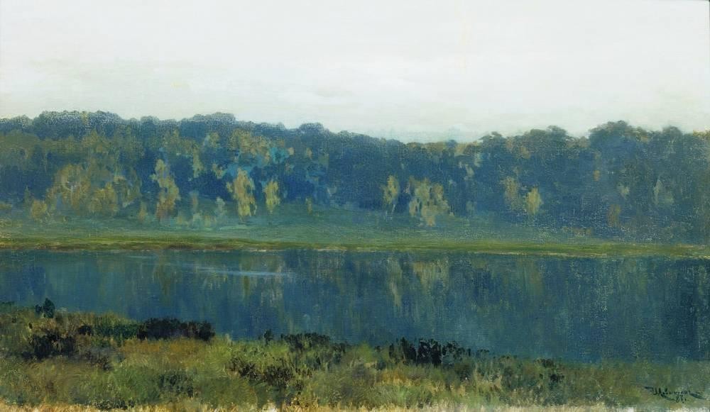Autumn morning by Isaac Levitan