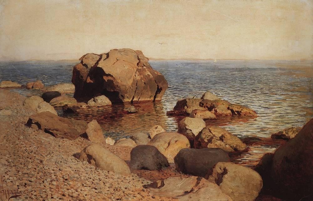 By the seashore by Isaac Levitan