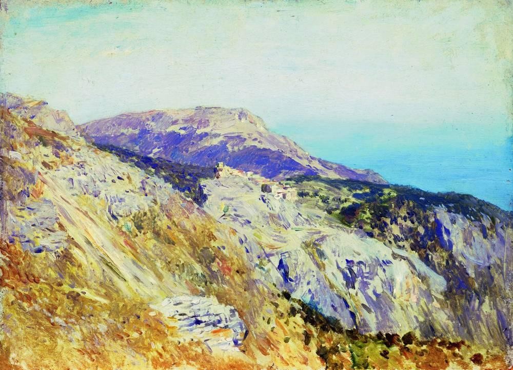 Corniche. Southern France. by Isaac Levitan