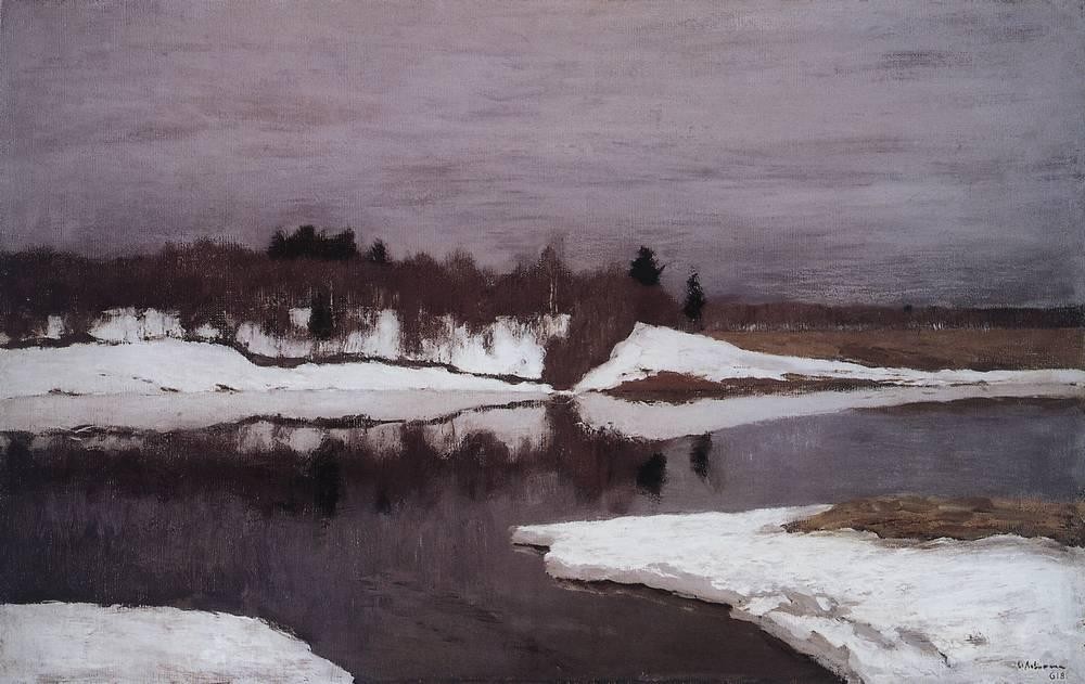 Early spring by Isaac Levitan