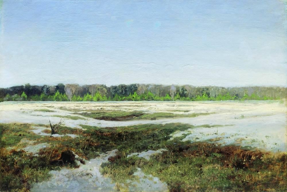 Early spring by Isaac Levitan