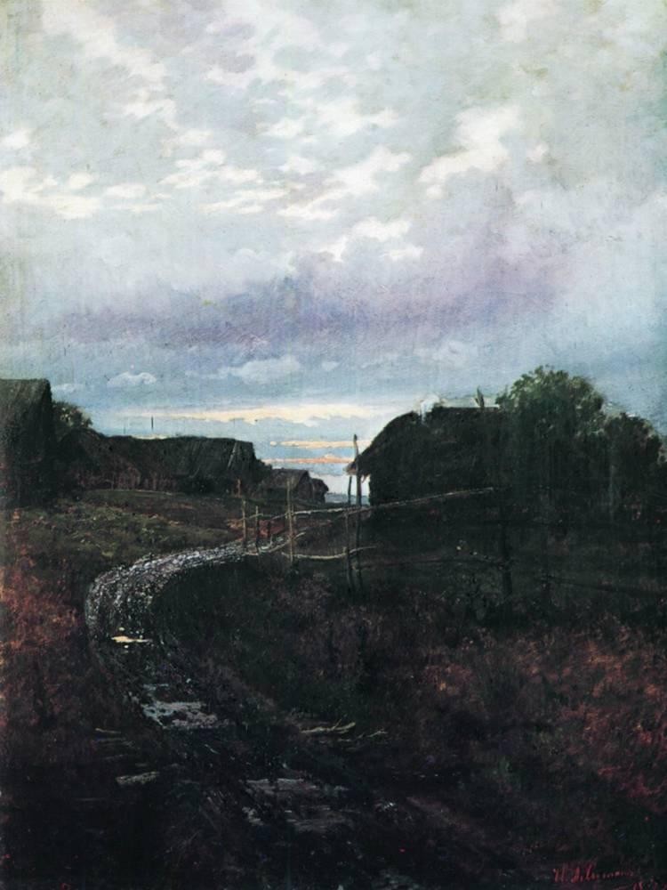 Evening by Isaac Levitan