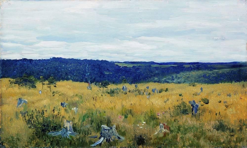 Gray day by Isaac Levitan