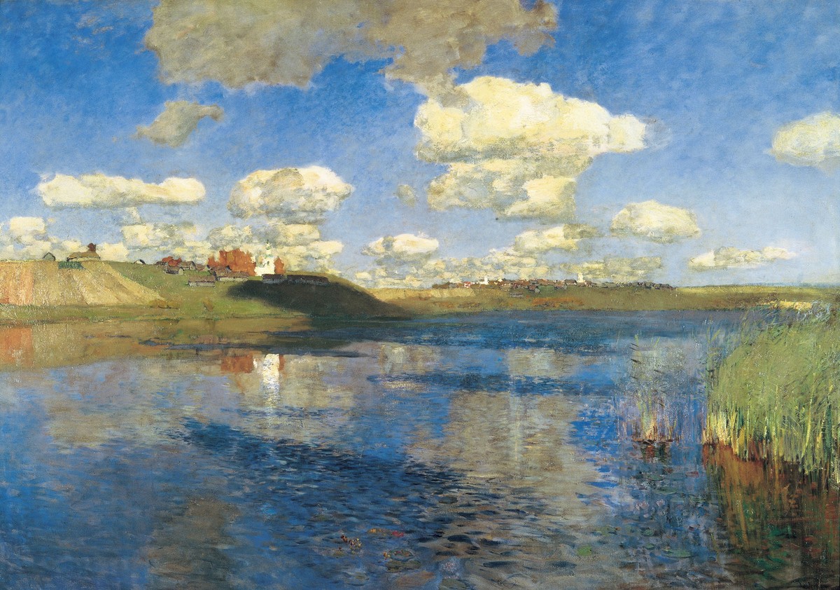 Lake. Rus. by Isaac Levitan