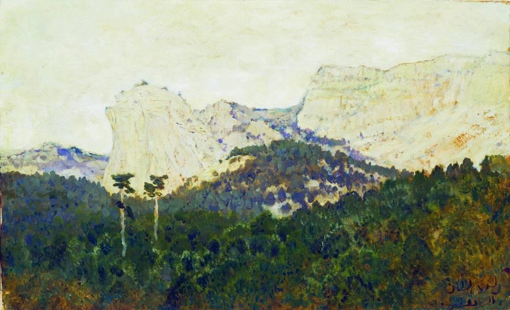 Mountains. Crimea. by Isaac Levitan