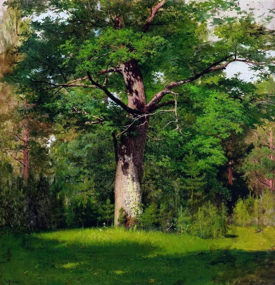 Oak by Isaac Levitan