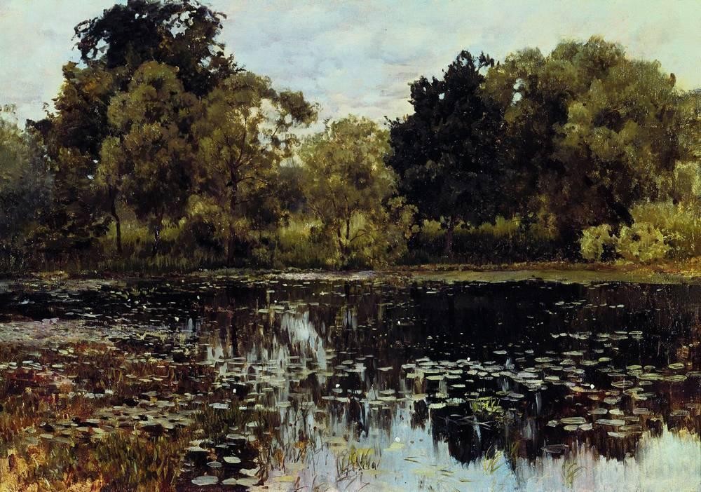Overgrown Pond by Isaac Levitan