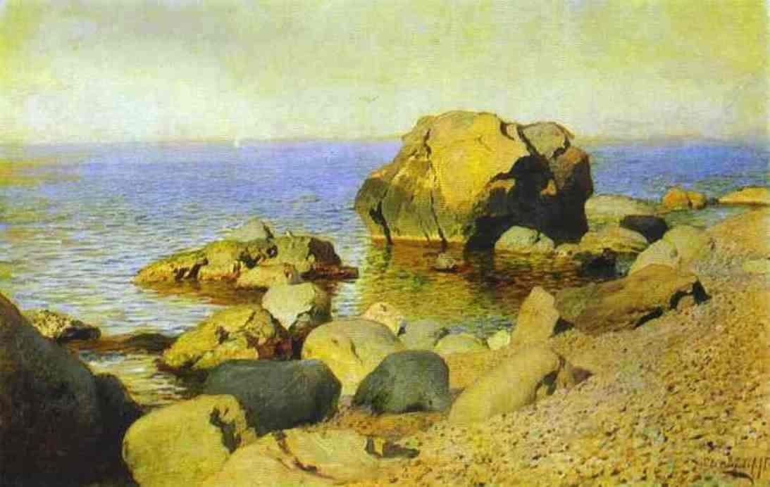Seashore in Crimea by Isaac Levitan