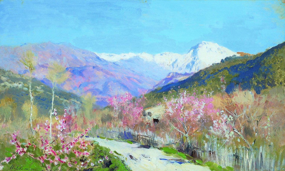 Spring in Italy by Isaac Levitan
