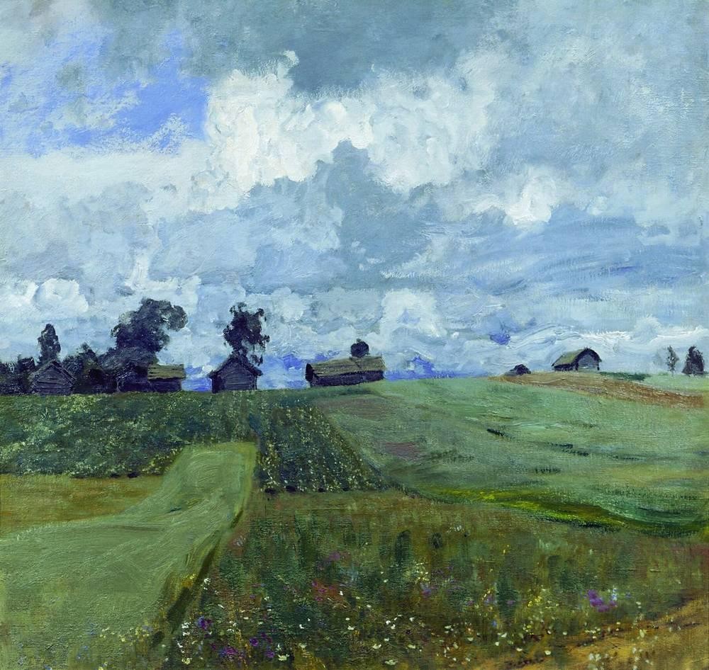 Stormy day by Isaac Levitan