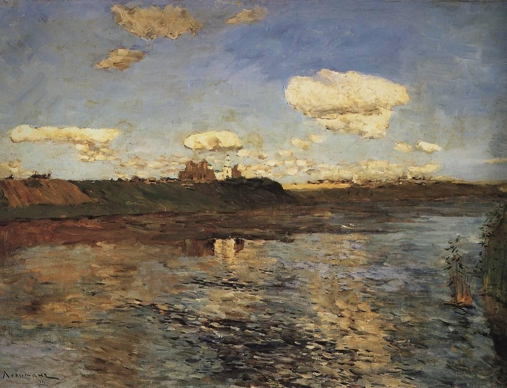 The Lake by Isaac Levitan