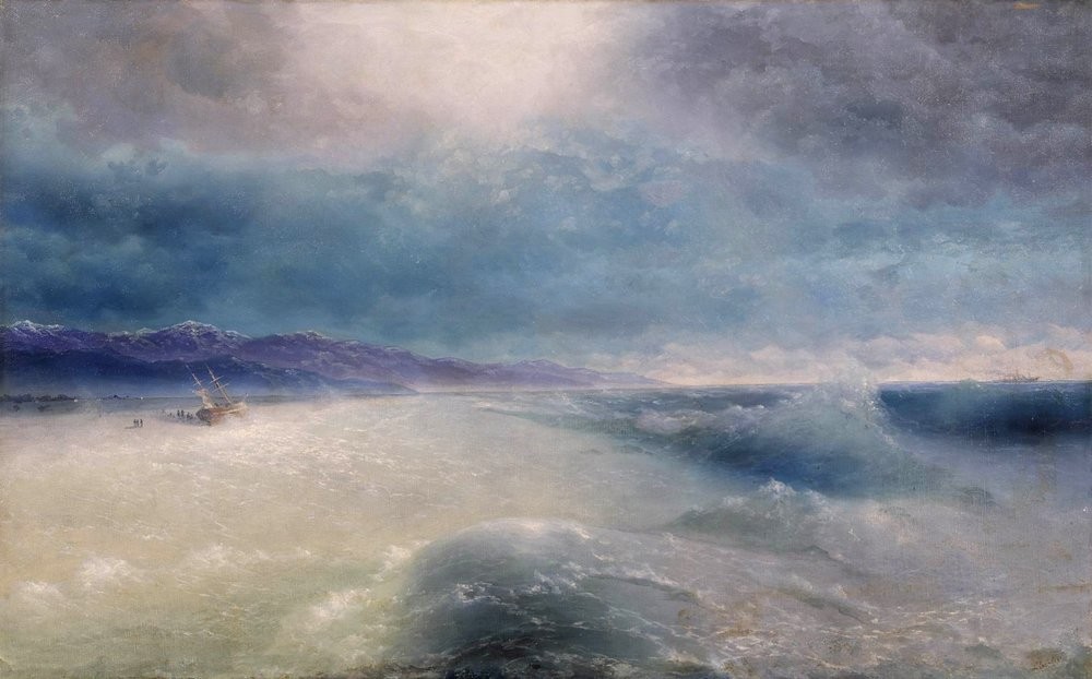 After the storm by Ivan Aivazovsky