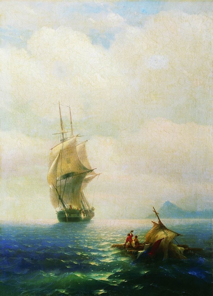 After the storm by Ivan Aivazovsky