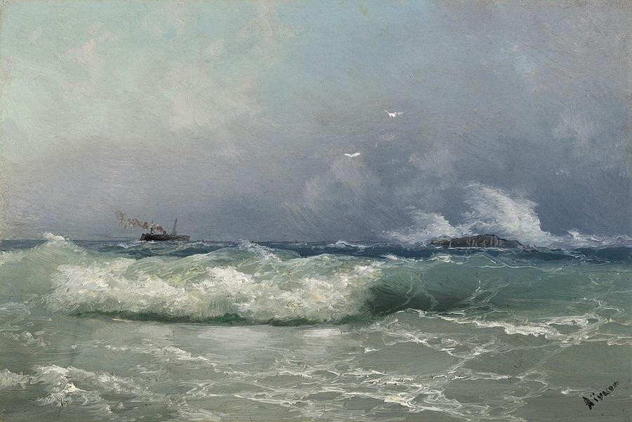 Biarritz by Ivan Aivazovsky
