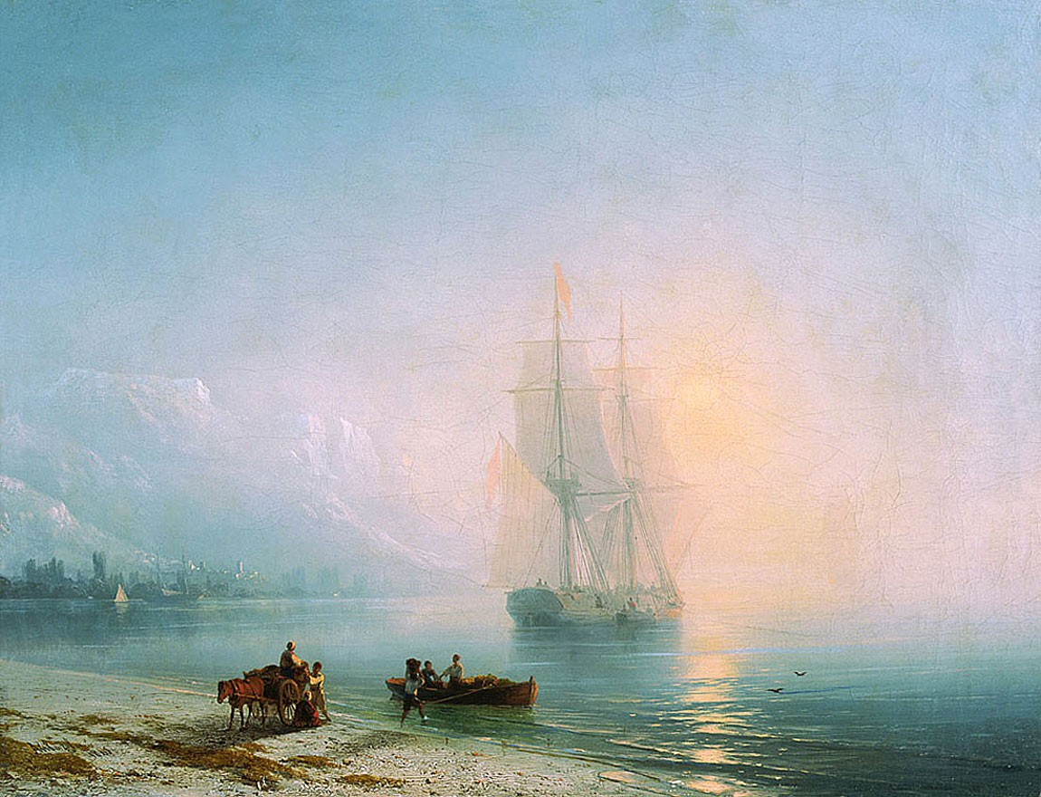 Calm Sea by Ivan Aivazovsky