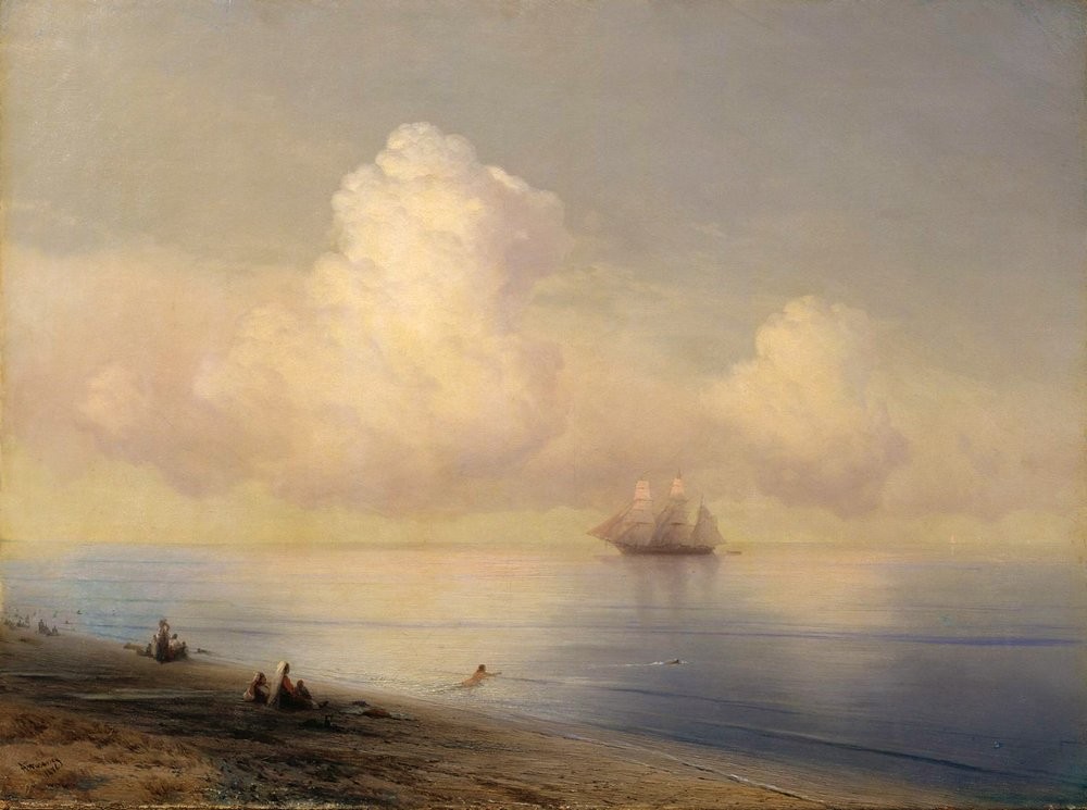 Calm sea by Ivan Aivazovsky