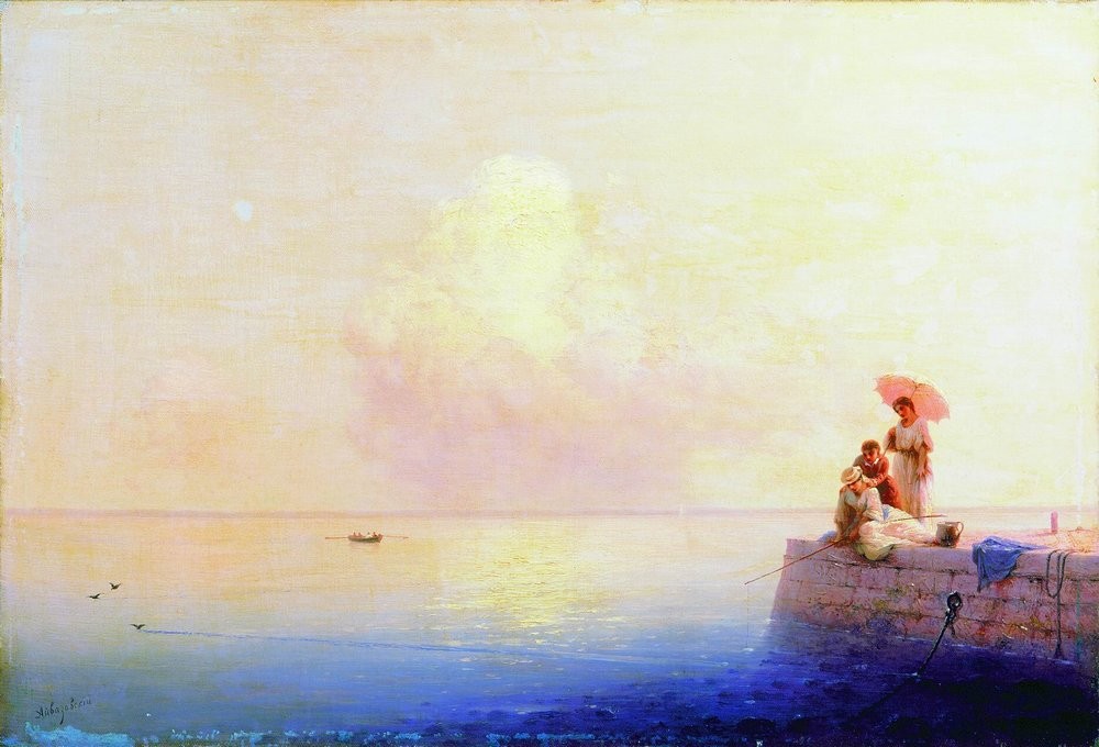 Calm sea by Ivan Aivazovsky