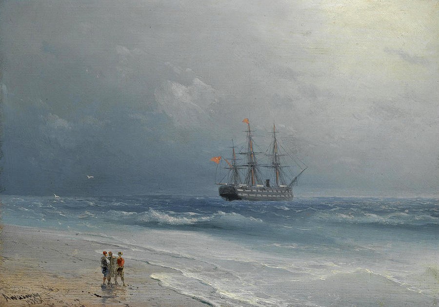 Calm Waters by Ivan Aivazovsky