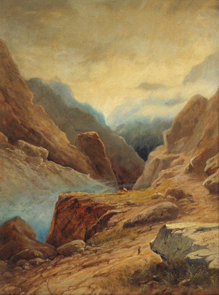 Darial Gorge by Ivan Aivazovsky