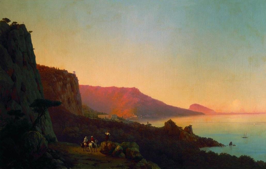 Evening in the Crimea by Ivan Aivazovsky