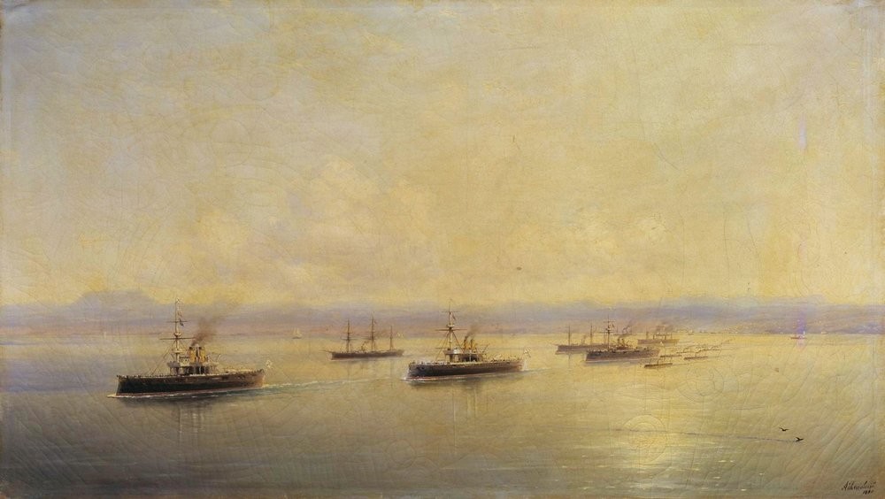 Fleet in Sevastopol by Ivan Aivazovsky