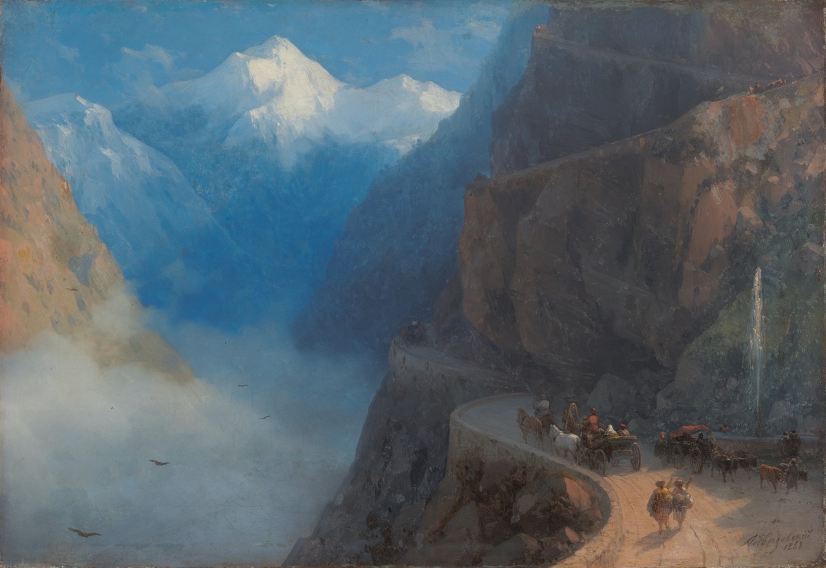 From Mleta to Gudauri by Ivan Aivazovsky