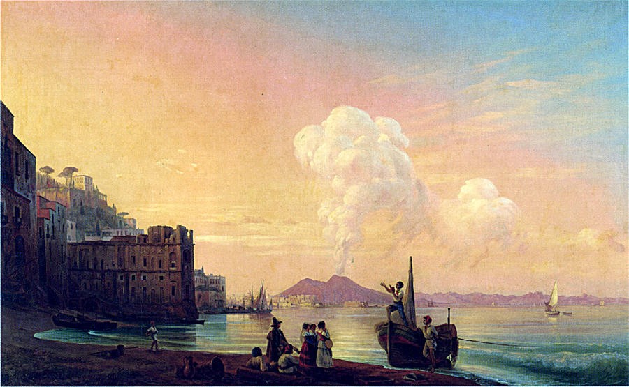 Gulf of Naples by Ivan Aivazovsky