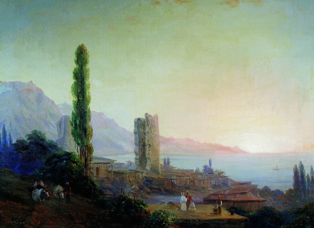Gurzuf by Ivan Aivazovsky