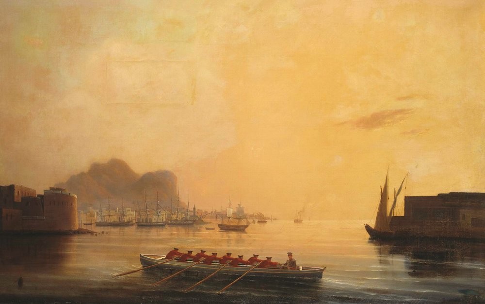 Harbor by Ivan Aivazovsky
