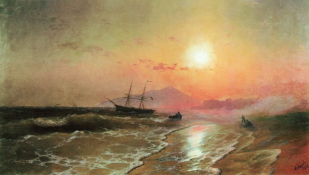 Island of Ischia by Ivan Aivazovsky