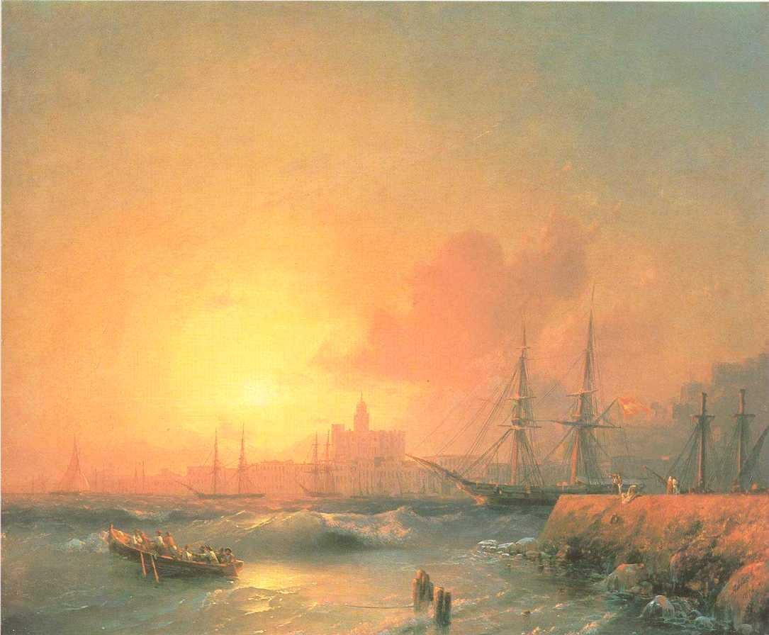 Malaga by Ivan Aivazovsky