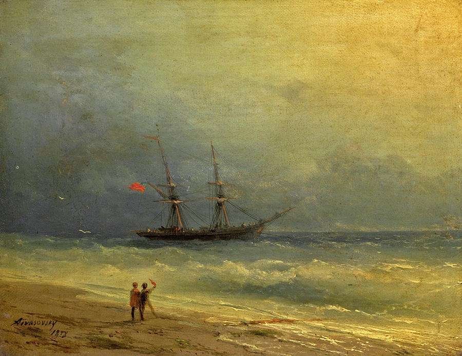Marine landscape by Ivan Aivazovsky
