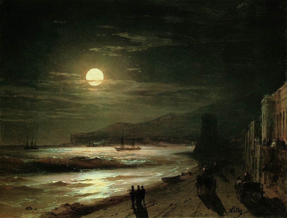Moon Night by Ivan Aivazovsky