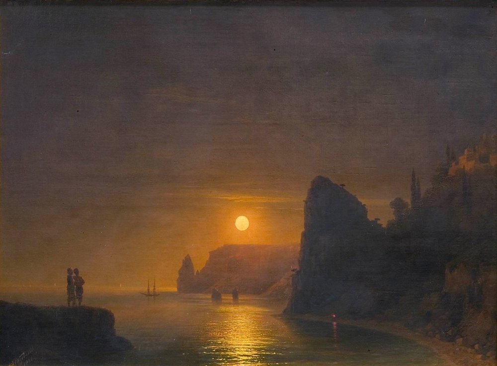 Moon Path by Ivan Aivazovsky