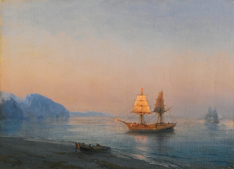 Morning in Yalta by Ivan Aivazovsky