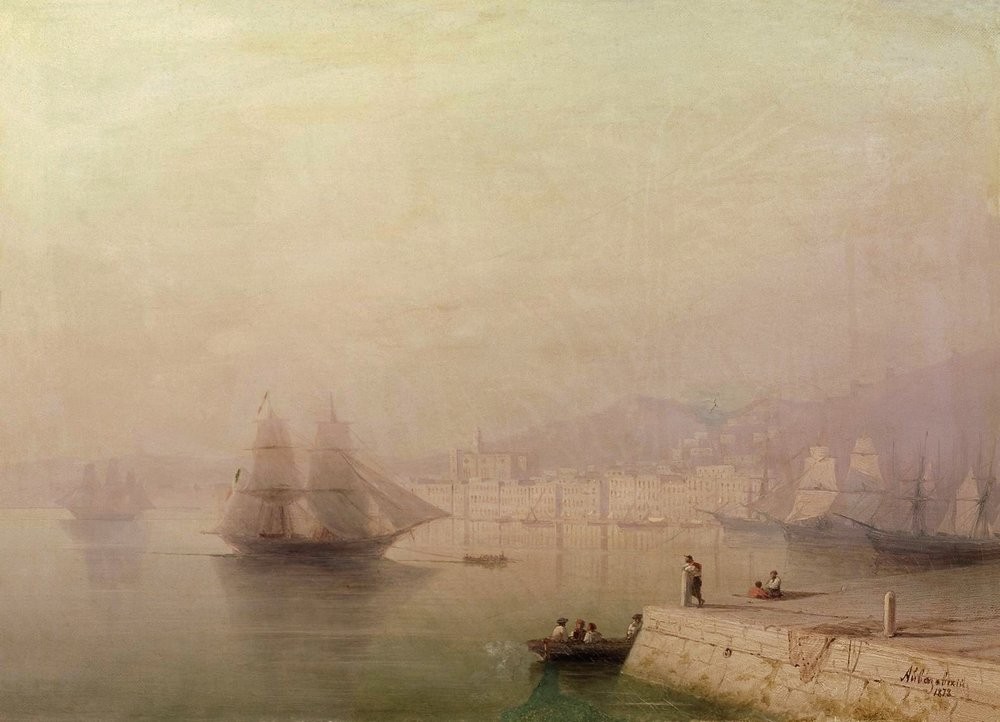 Morning. Bay by Ivan Aivazovsky
