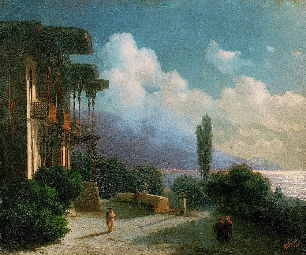 Night near Yalta by Ivan Aivazovsky