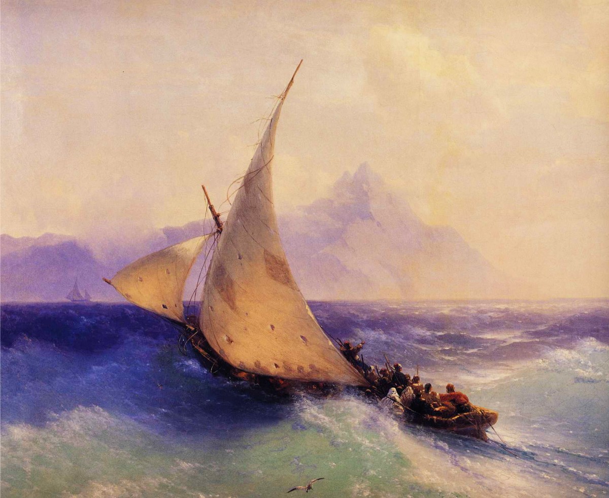Rescue at Sea by Ivan Aivazovsky