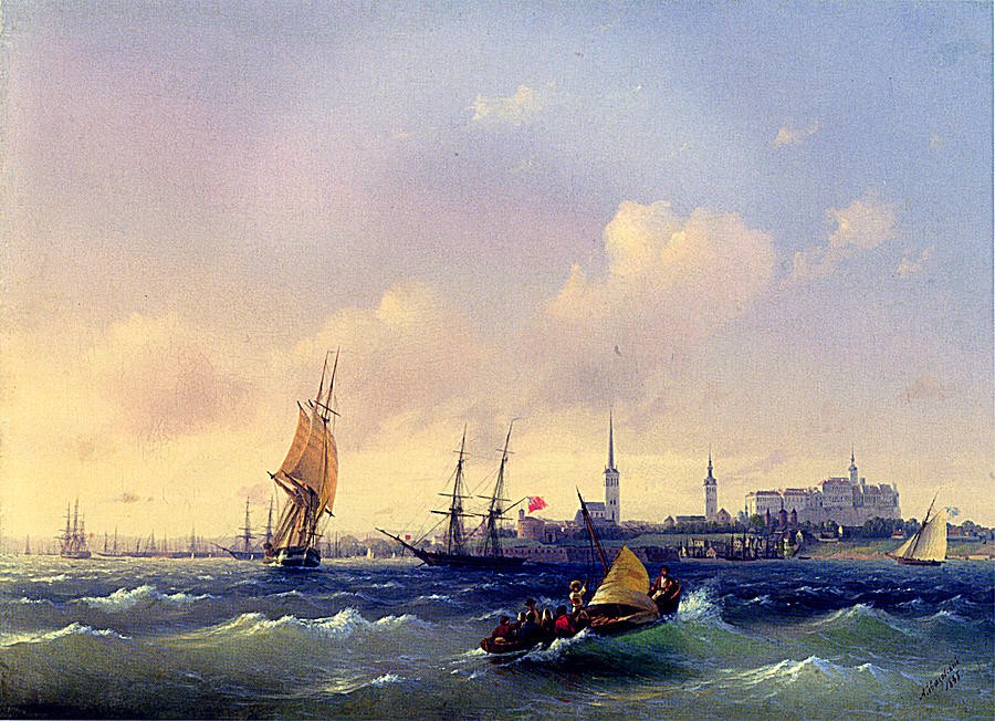 Reval Tallinn by Ivan Aivazovsky