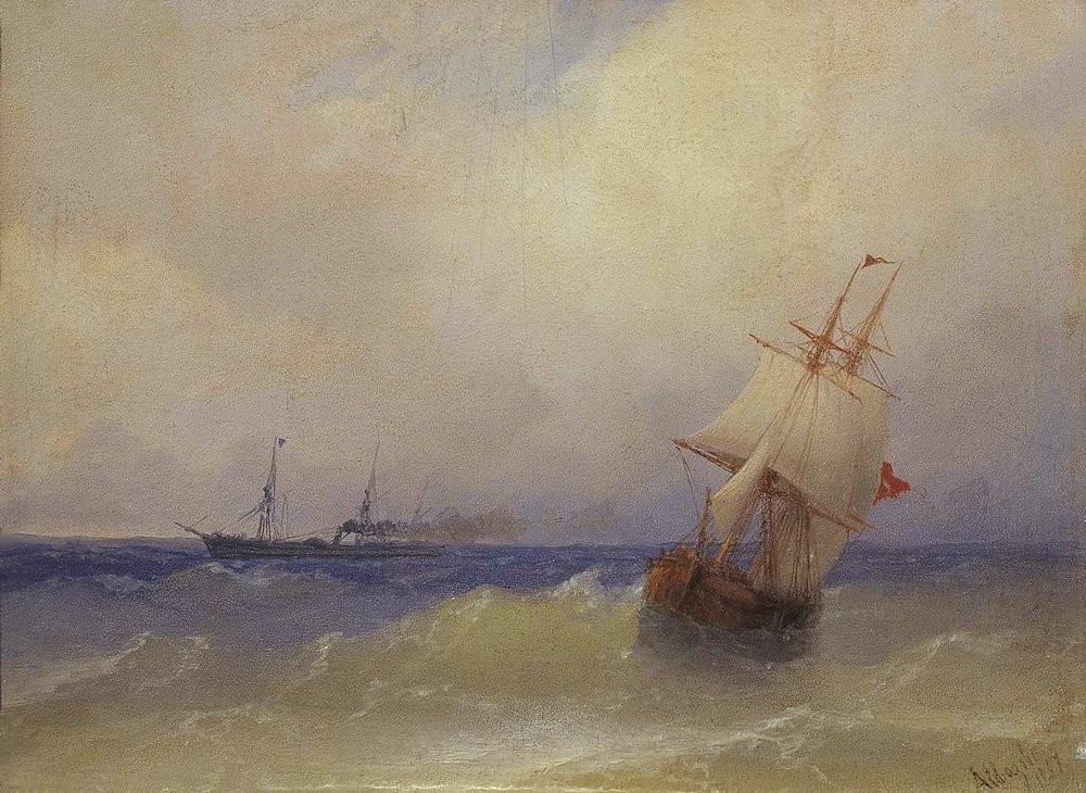 Sea by Ivan Aivazovsky